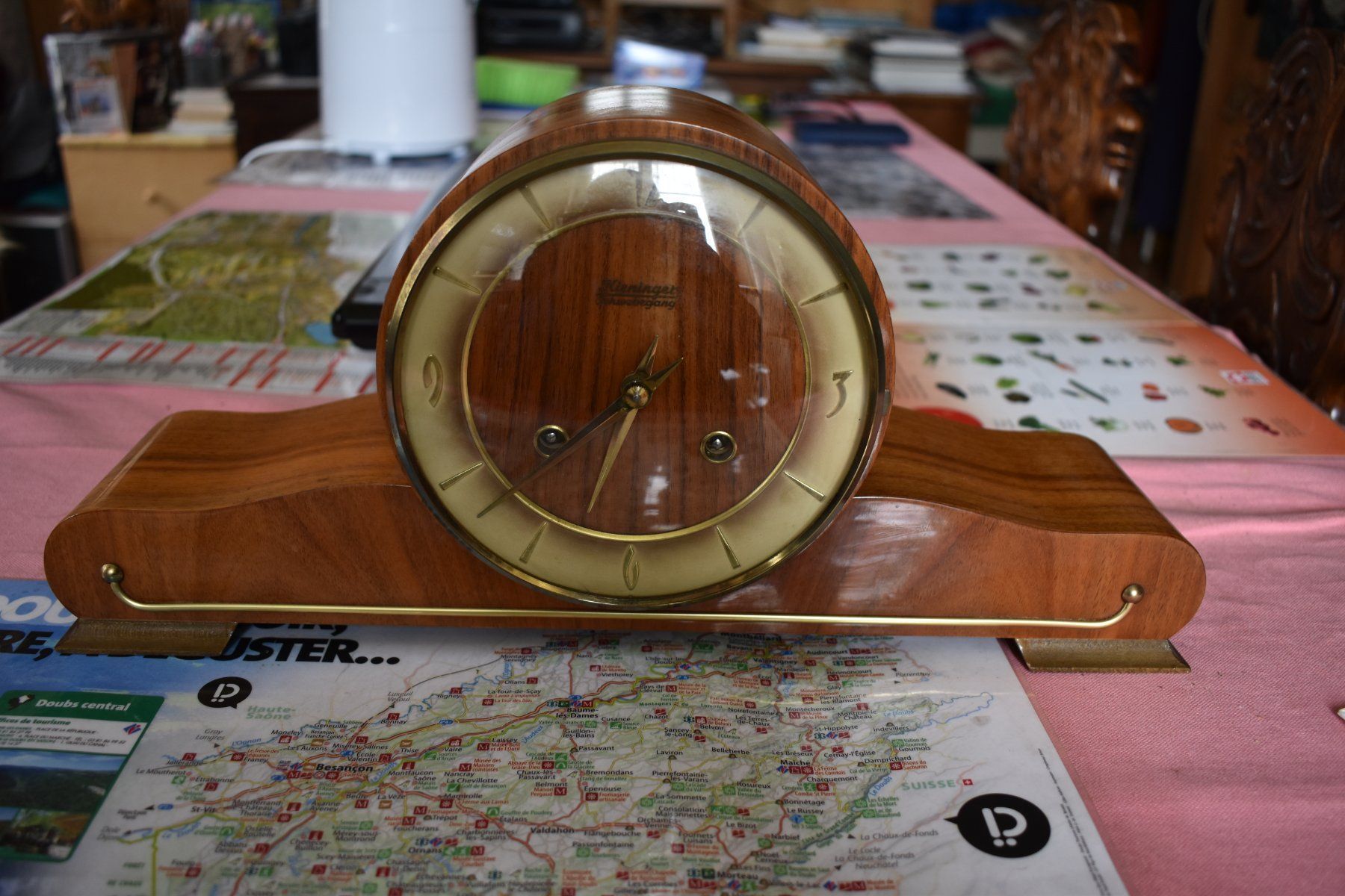 Kieninger Orologi da terra & Orologi da parete: Horloge ancienne – Usato da Le Locle venduto da skycomputer