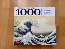 Puzzle 1000 Teile: Hokusais "Die grosse Welle vor Kanagawa"