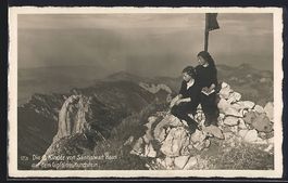 Säntis, Kinder vom Säntiswart Haas auf