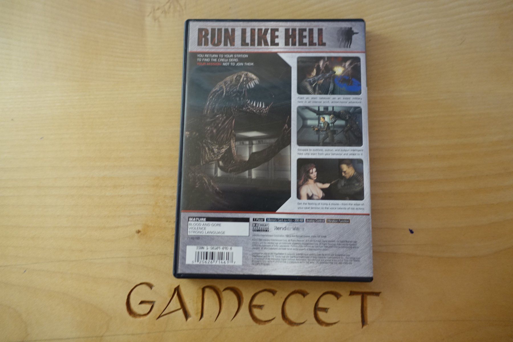 Sony Spiele: RLH: Run Like Hell - Amerika – Gebraucht aus Steinach von Gamecet 2