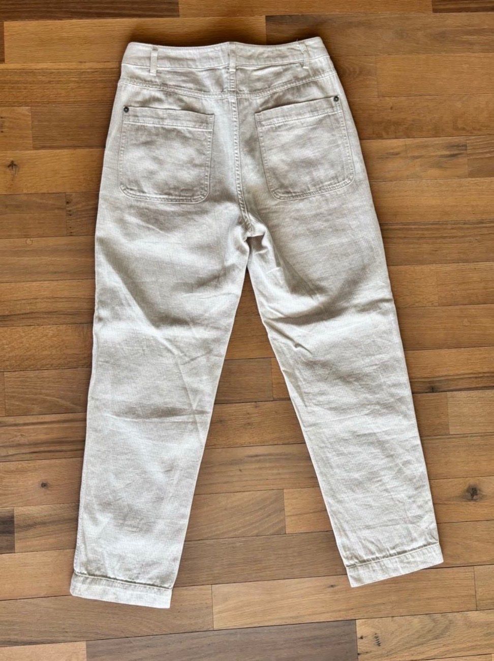 Hessnatur Pantaloni: Hessnatur Hose - Gr. 36 - Baumwolle/Leinen – Usato da Netstal venduto da gapow 3