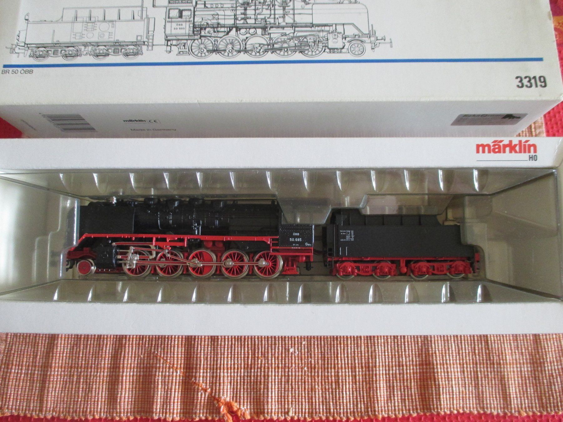 Märklin Modellini di ferrovie: Märklin BR 50 öBB – Usato da Breitenbach venduto da anti11