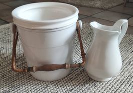Antiker Villeroy & Boch Nachttopf mit Krug
