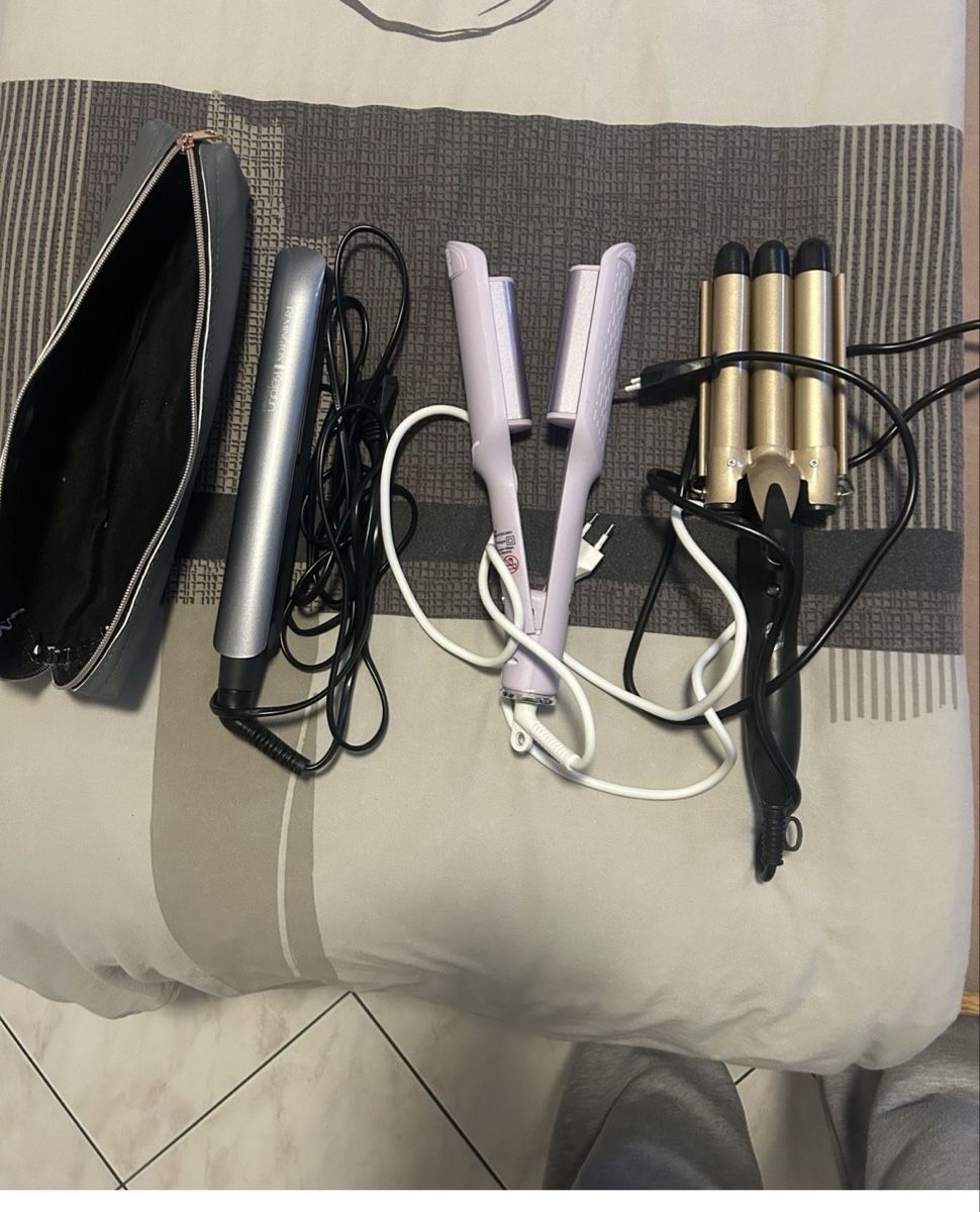 Set 3 piastre per capelli Remington e altre marche uso (Neu (gemäss ...