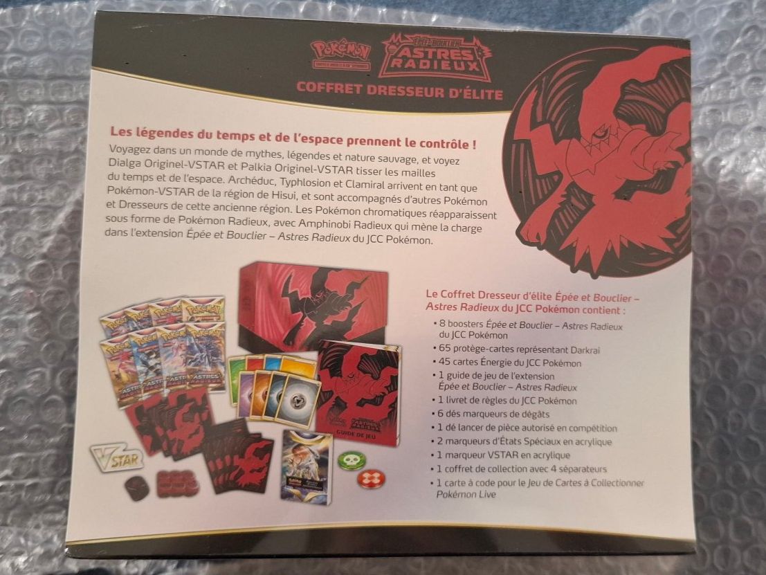 Pokémon Sammelbilder & Trading cards: ETB Astres Radieux – Neu (gemäss Beschreibung) aus Neuchâtel von papillon1974 2