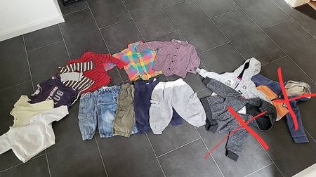Kleiderpaket Grösse. 74