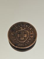 1 Rappen 1868