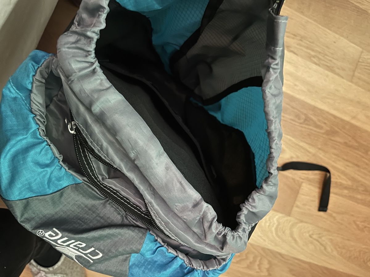Zaini: Neuwertig Crane Rucksack, blau / schwarz – Nuovo (secondo la descrizione) da Zürich venduto da MariaSusanne 2