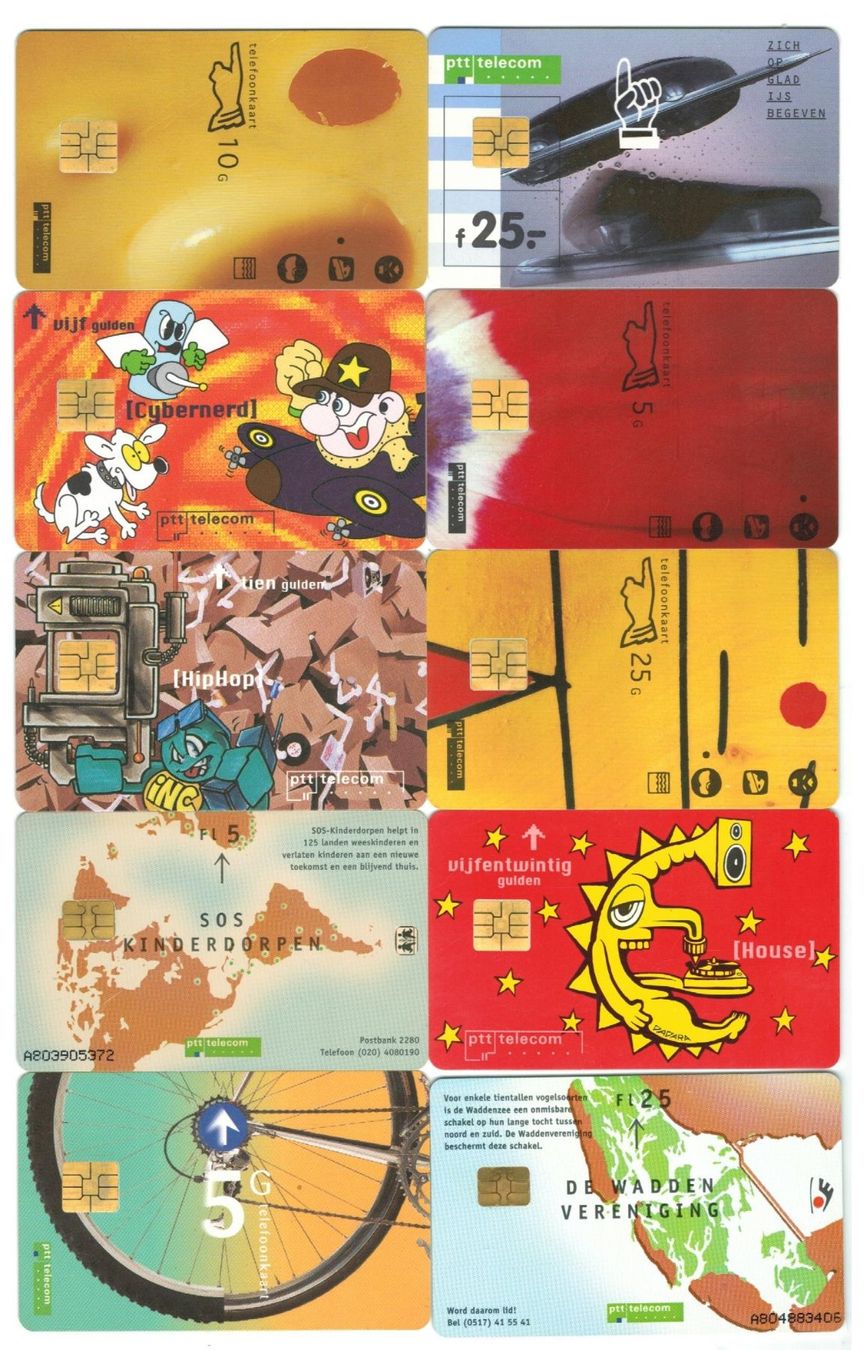 Cartes de téléphone: 10 Telefonkarten Niederlande – D'occasion à Zürich par Tolima194