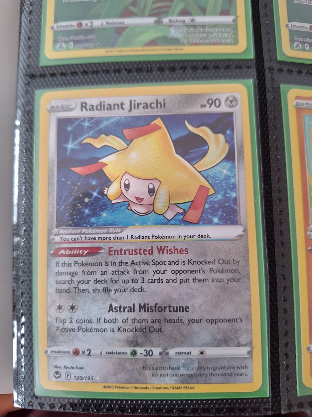 Pokémon Carte collezionabili: Radiant Jirachi – Usato da Altstätten SG venduto da GGsGameshop