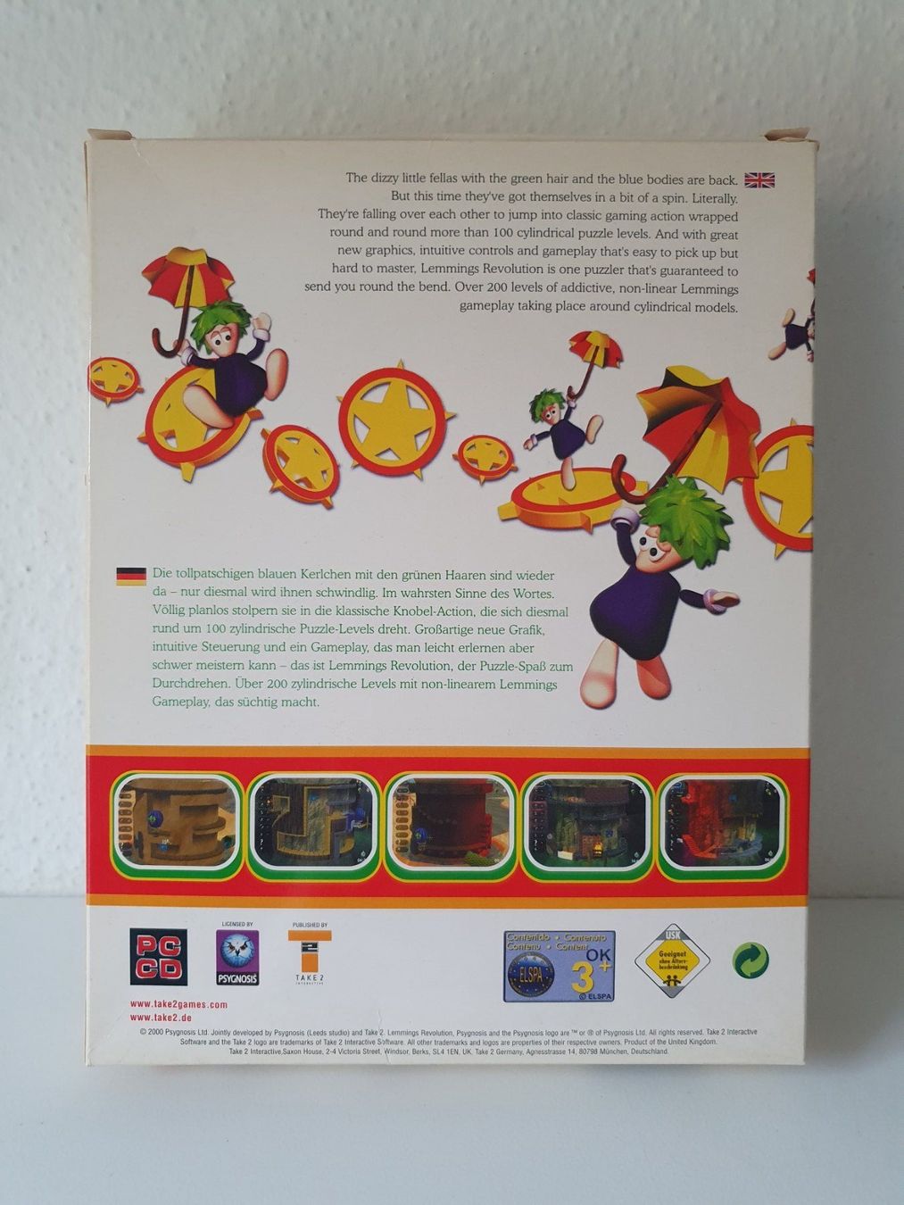 Giochi: PC Game Lemmings Revolution (2000) Big Box – Usato da Greifensee venduto da perfectioN88 2