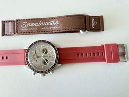 Bracelet silicone brique pr OMEGA x SWATCH Mission to Saturn