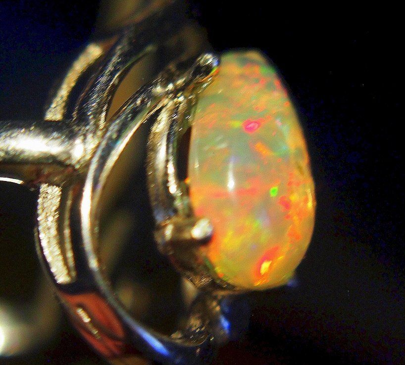 Anelli: 15 ct. highquality Ring mit AAA Feueropal – Nuovo e nell'imballaggio originale da Reinach BL venduto da Marblue 3