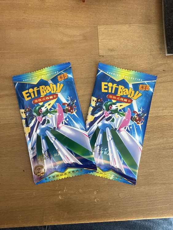 2 booster Pokémon Eif baby Premium Collection 2 Pièces (Neuf avec ...