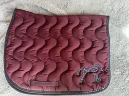 Tapis de selles Pénélope leprevost  bordeau 