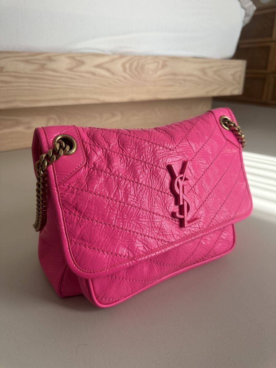 Saint Laurent Borse da donna: Saint Laurent Umhängetasche Pink – Usato da St. Gallen venduto da ninl123 1