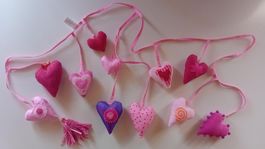 HABA Girlande / Kette Herz 1m65cm