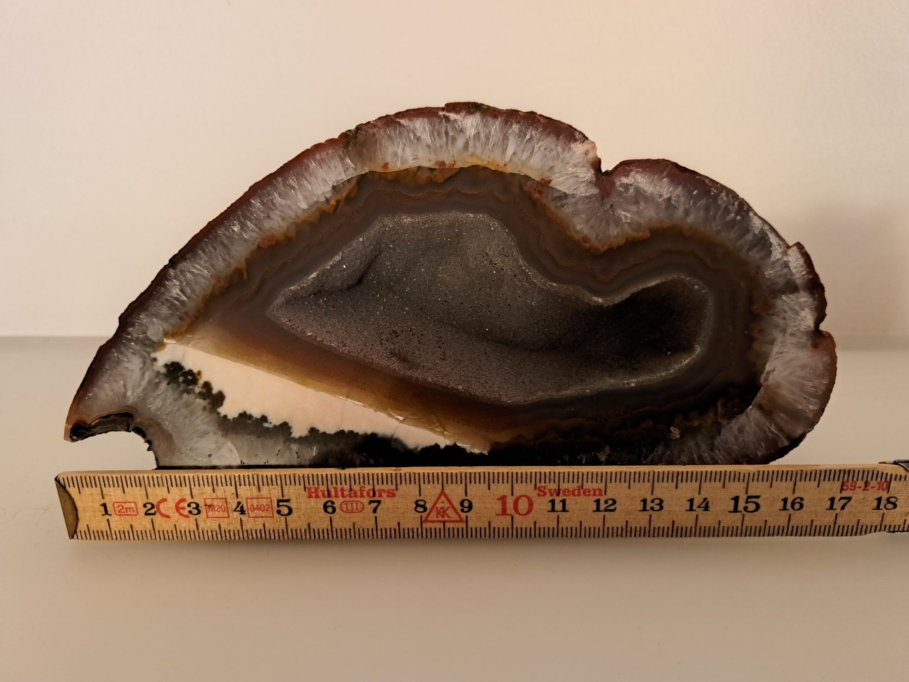 Edelsteine: wunderschöner Edelstein - Quarz mit polierter Front – Gebraucht aus Langendorf von thesi246 5