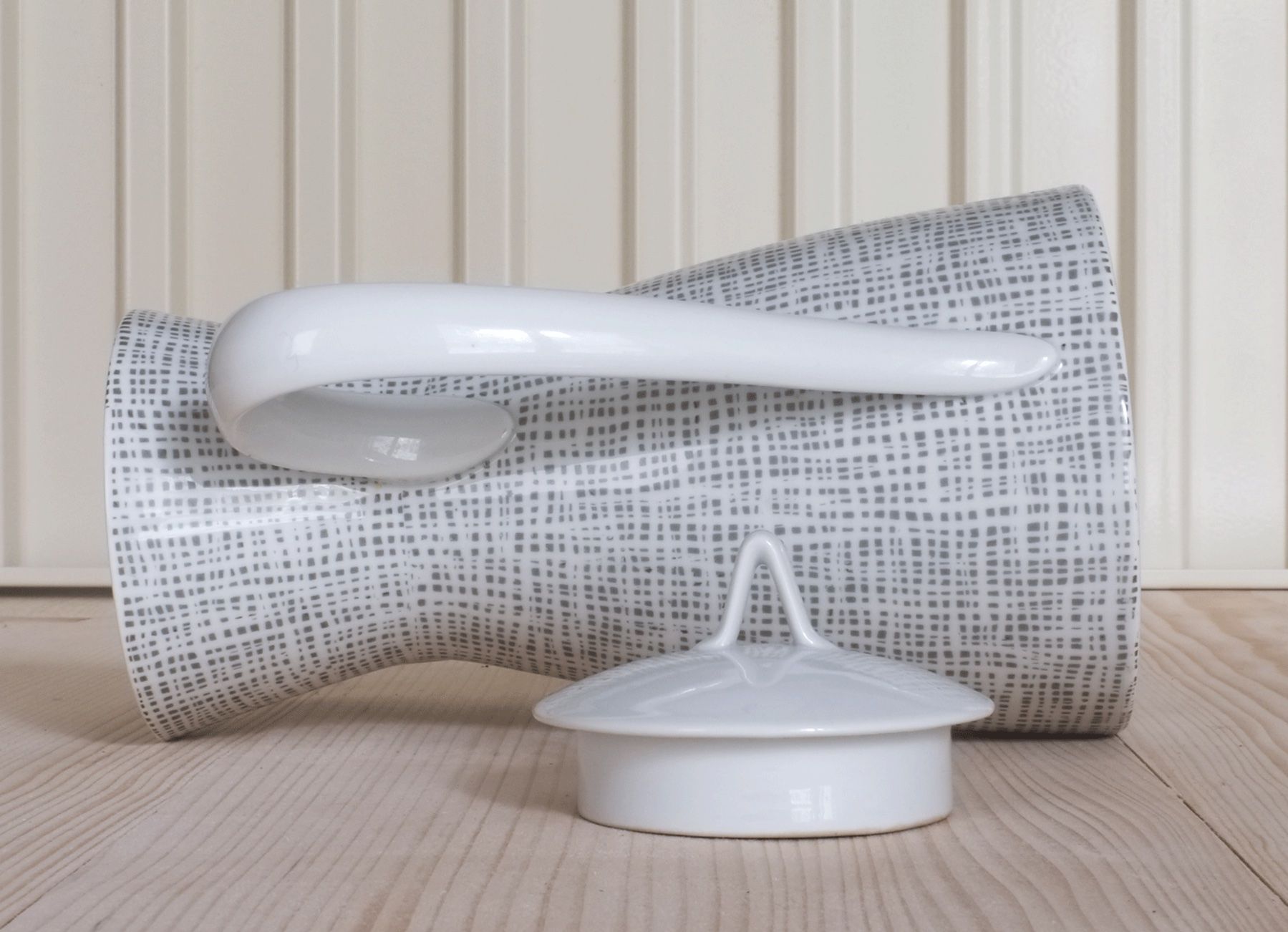 Rosenthal Geschirrsets: Kanne Rosenthal Seidenbast 50er Form 2000 – Gebraucht aus Basel von si-belle 4