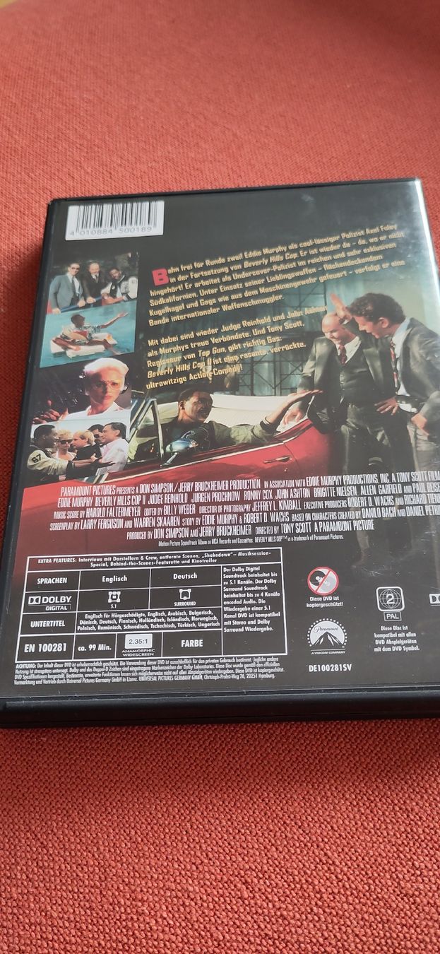 Tutti i DVDs: Beverly Hills Cop II – Usato da Zürich venduto da Heldel 2