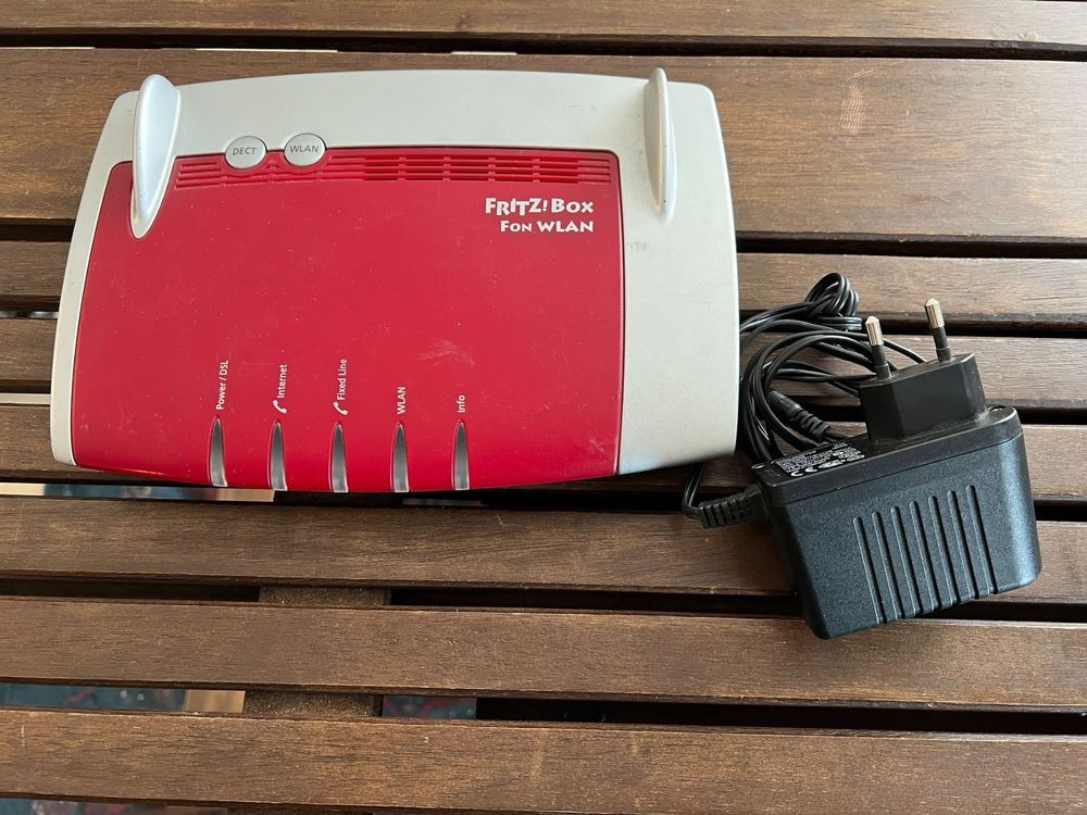 Router Wi-Fi Fritz box fon wlan (Gebraucht) in Maroggia für CHF 1 – mit ...