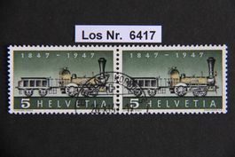 CH 1947 Paarung sauber gestempelt                   Los 6417