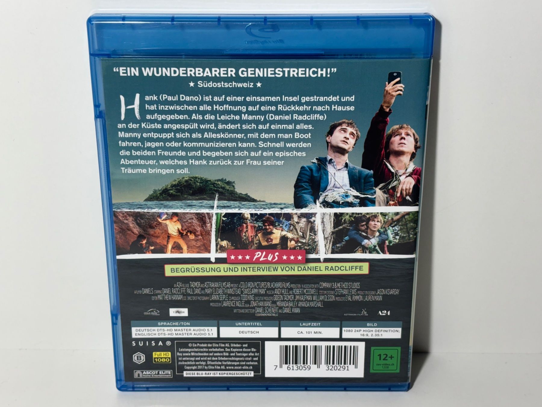 Tutti i DVDs: Swiss Army Man Blu Ray – Usato da Wilderswil venduto da Sstriker 1