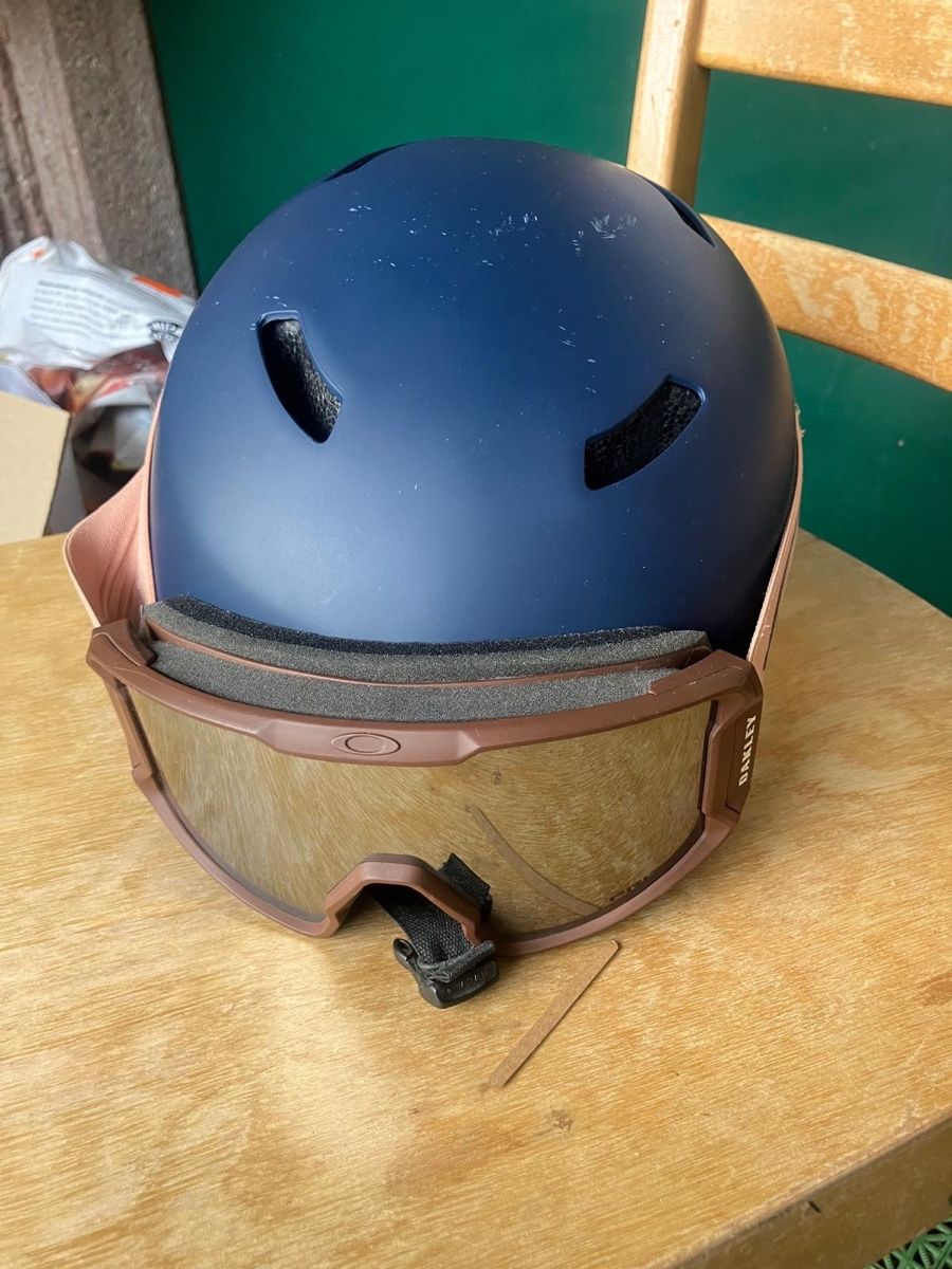 Giro Helme: Giro Helm mit Mark McMorris goggles – Neu (gemäss Beschreibung) aus Zürich von Johntnt