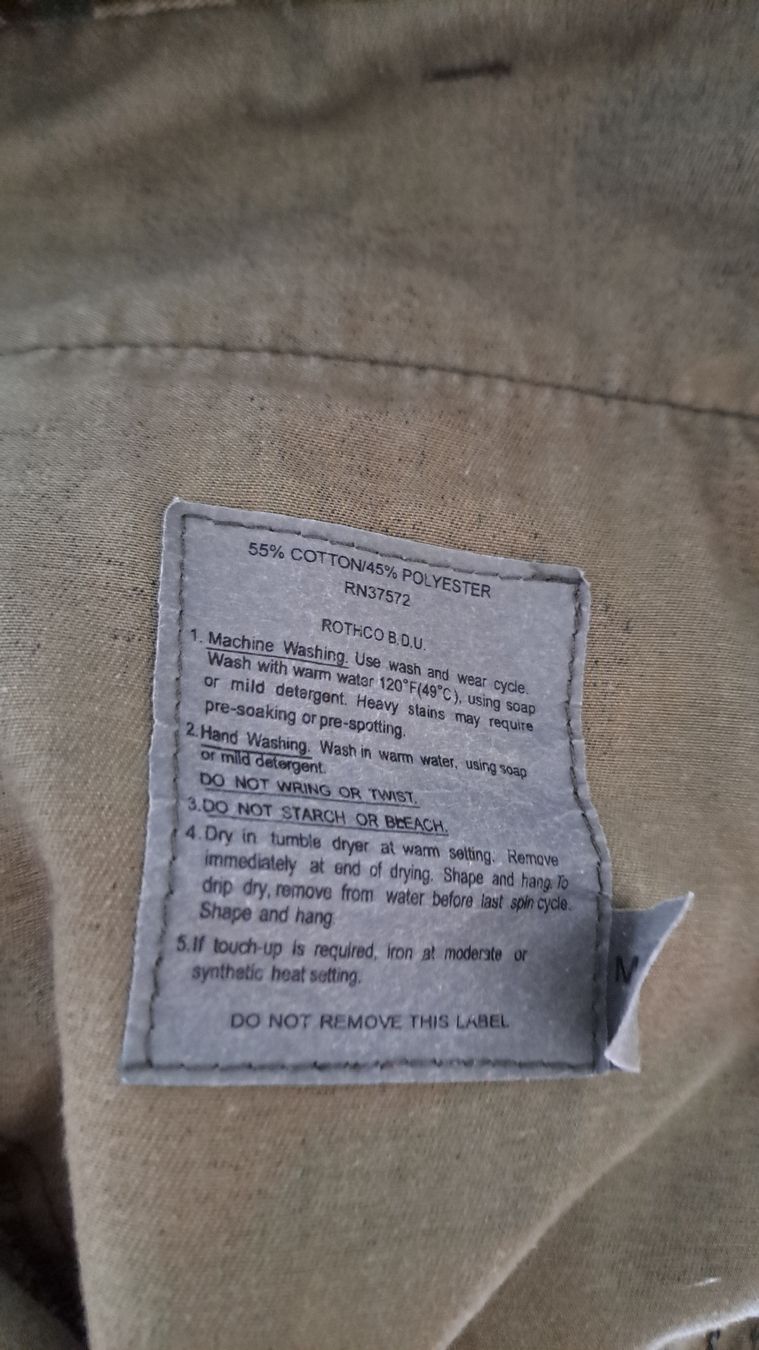 Pantaloni: Cargo Hose im Camouflage Look, Grösse M, – Usato da Seengen venduto da ja6_65wp 5