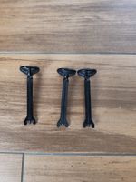 3 Stk. Ersatzteile Schwarz für Bruderer Traktor guter Zustan