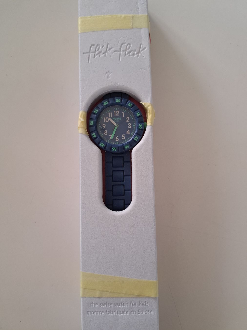 Flik Flak Uhren: Swatch flik flak - blaugrün – Gebraucht aus Zürich von sandra0070