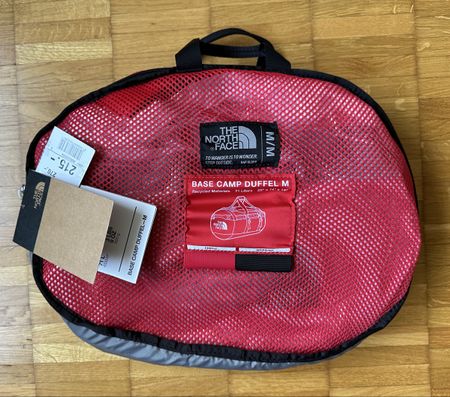 North Face duffel G M