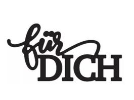 Stanzschablone Nr. R113, Schrift, für DICH (Sizzix geeignet)