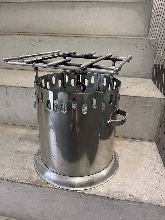 Elettrodomestici da cucina: Edelstahl Gaskocher einflanmmig – Usato da Illnau venduto da Camponovos