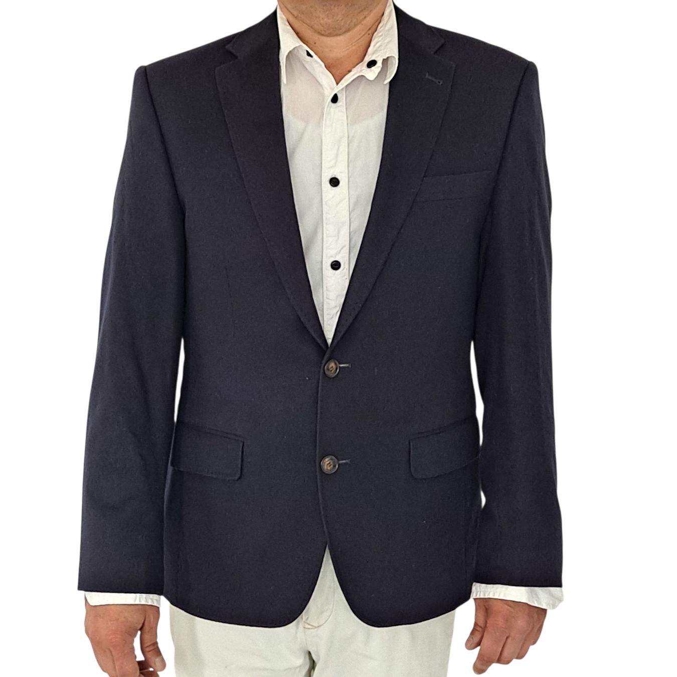 Navyboot Giacche: Navyboot 100% Kaschmir Blazer Sakko Gr. 24 – Usato da Liestal venduto da Mas-Y-Mas