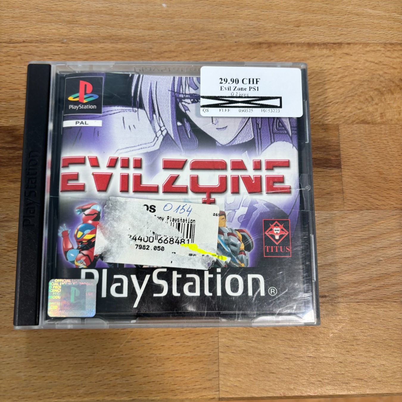 Spiele: Evil Zone - Jeu PlayStation 1 – Gebraucht aus Lausanne von Korner-Cash