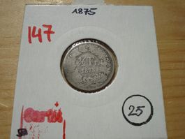 (147)  1/2 Franken  1875