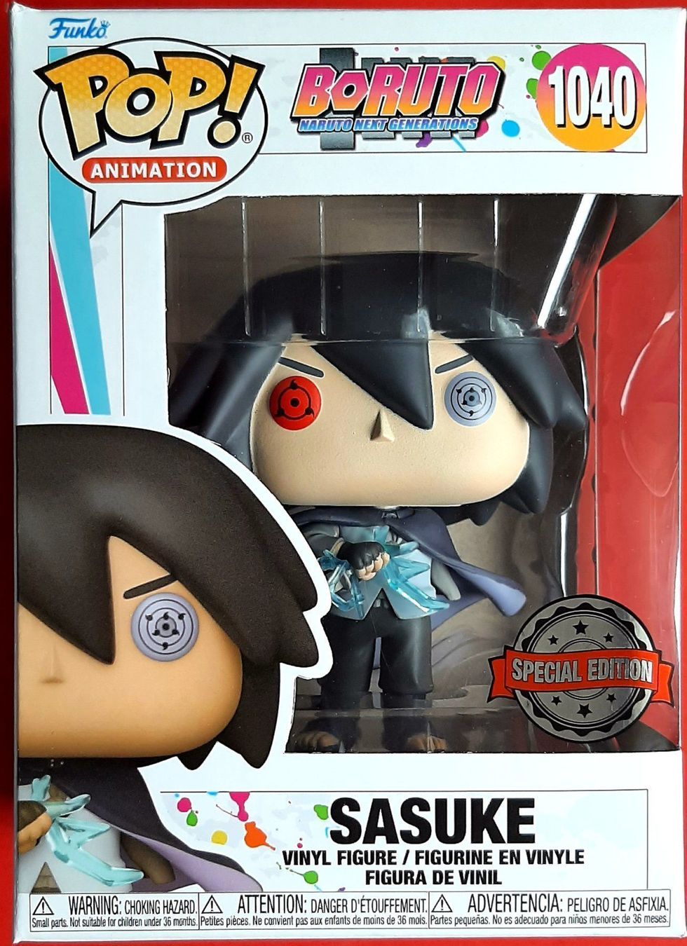 Funko Statuette: Funko Pop Boruto Sasuke Special Edition – Nuovo e nell'imballaggio originale da Montet (Glâne) venduto da KOADA