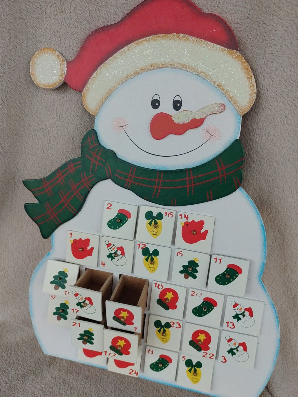 Calendari: Adventskalender Schneemann – Usato da Strengelbach venduto da Phorensic_30 2