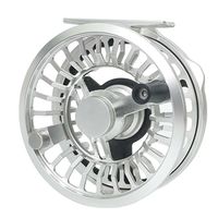 Fliegenrolle Aluminium/Carbon Schnurklasse 5-6