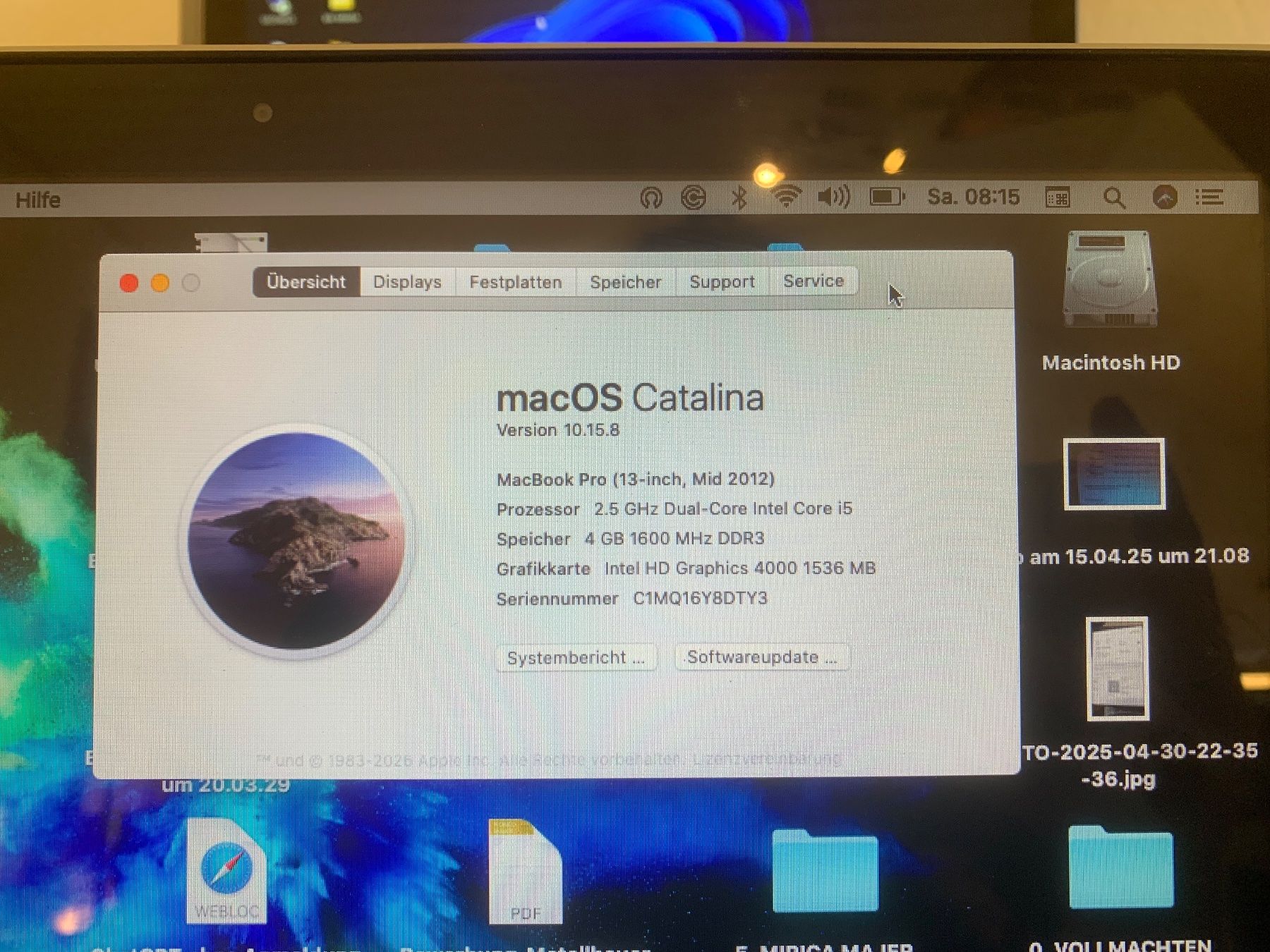 Apple Notebook: 1x Apple MacBook Pro + 1 Thunderbolt Display – Usato da Steinen venduto da ent_6c6t 4