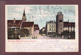 Gruss aus ZOFINGEN - Eingang vom Bahnhof - 1904