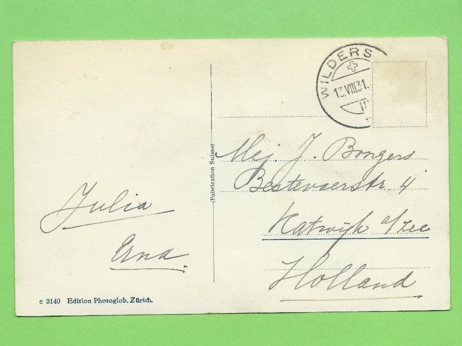 Cartoline postali: Grindelwald – Usato da Zürich venduto da t24_de 1