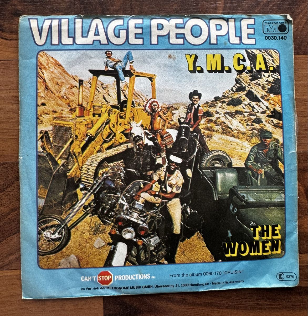 Vinyles: Village People -  Y.M.C.A. - 7" Single - 70s – D'occasion à Rorbas par BlackstarRecords 1