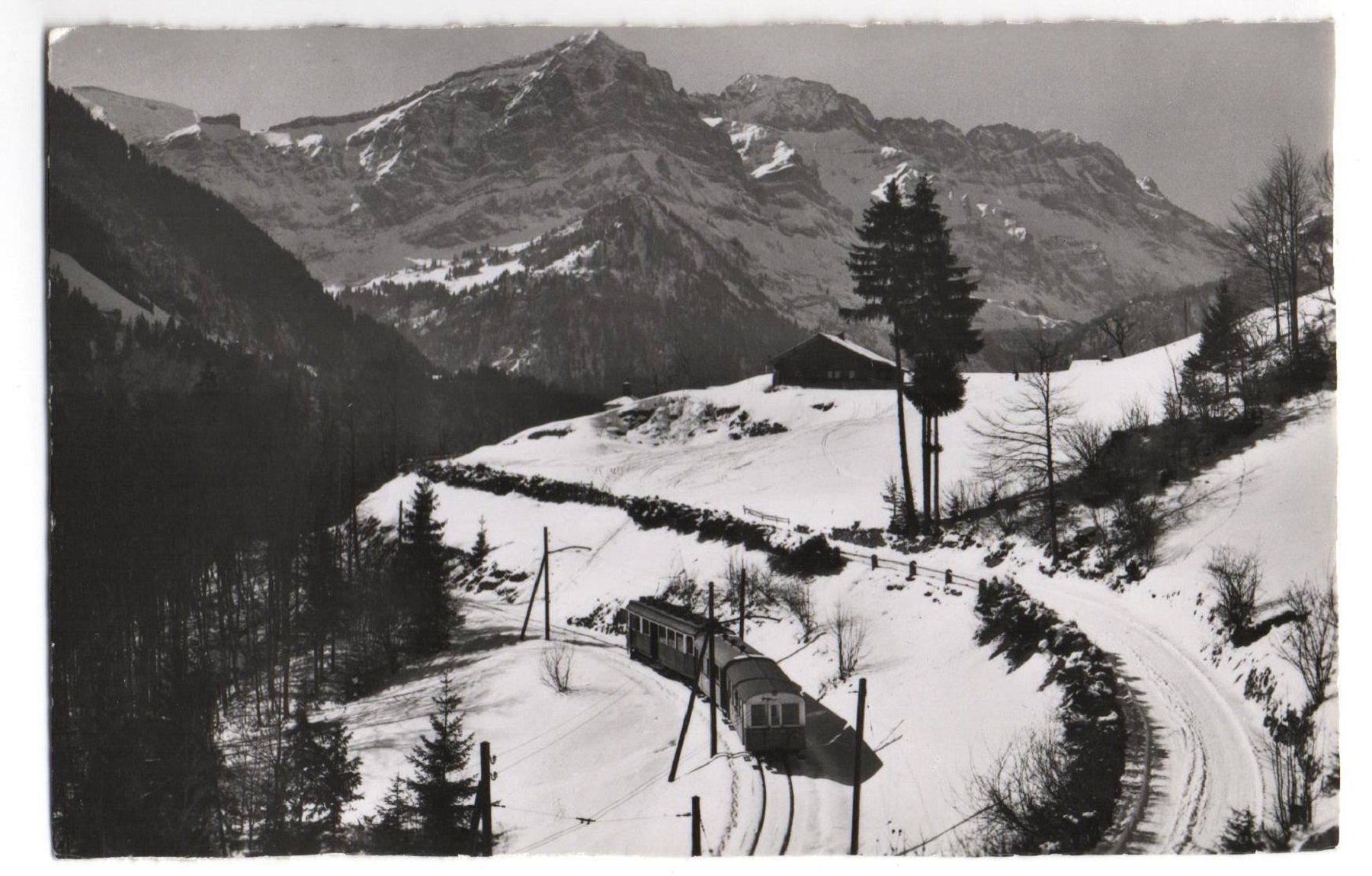Cartoline postali: CHAMPÉRY Chemin de fer du Val d'Illiez – Usato da Jona venduto da philajona