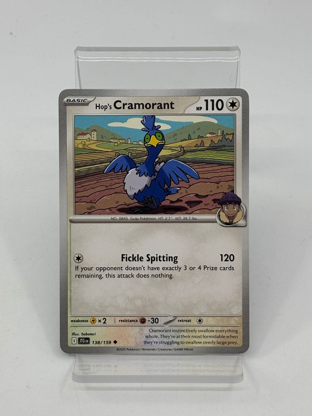 Pokémon Carte collezionabili: Pokemon Hop's Cramorant 138/159 – Usato da Herisau venduto da Pokemon2026