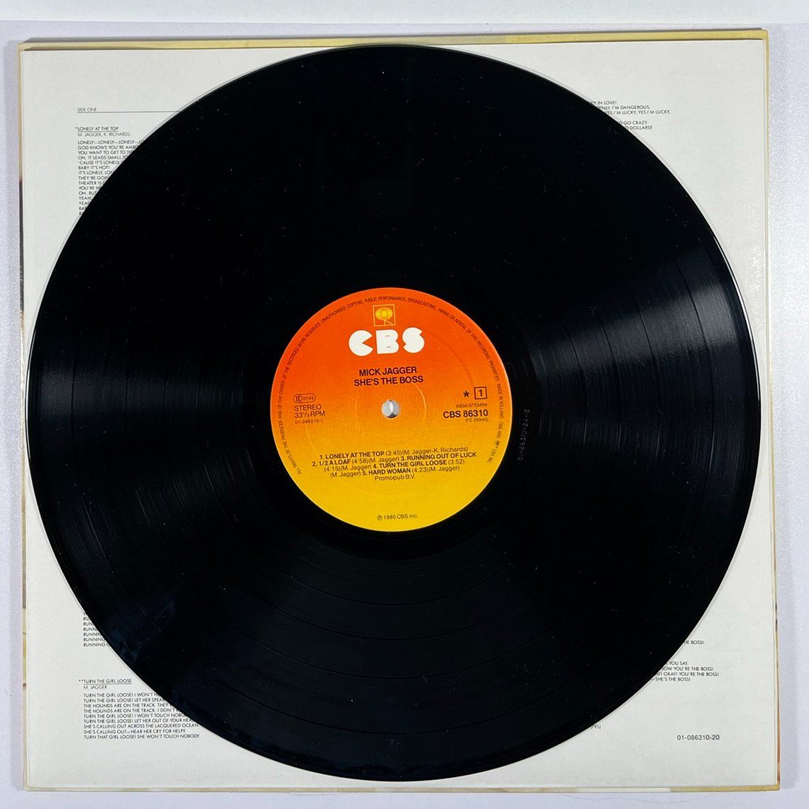 Vinyles: LP: MICK JAGGER - She's The Boss (1985) – Neuf (Voir description) à Frenkendorf par Yard-Sale-2000 4