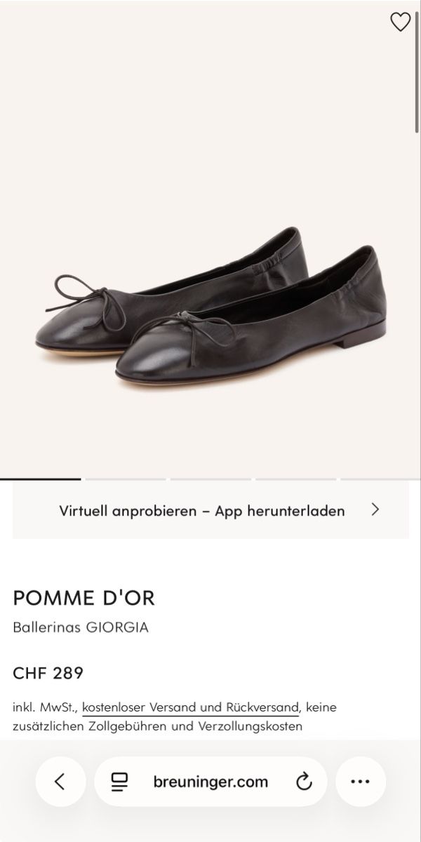 Pomme D'Or Scarpe da donna: Ballerina POMME D'OR – Nuovo e nell'imballaggio originale da Humlikon venduto da Markenmaus 4