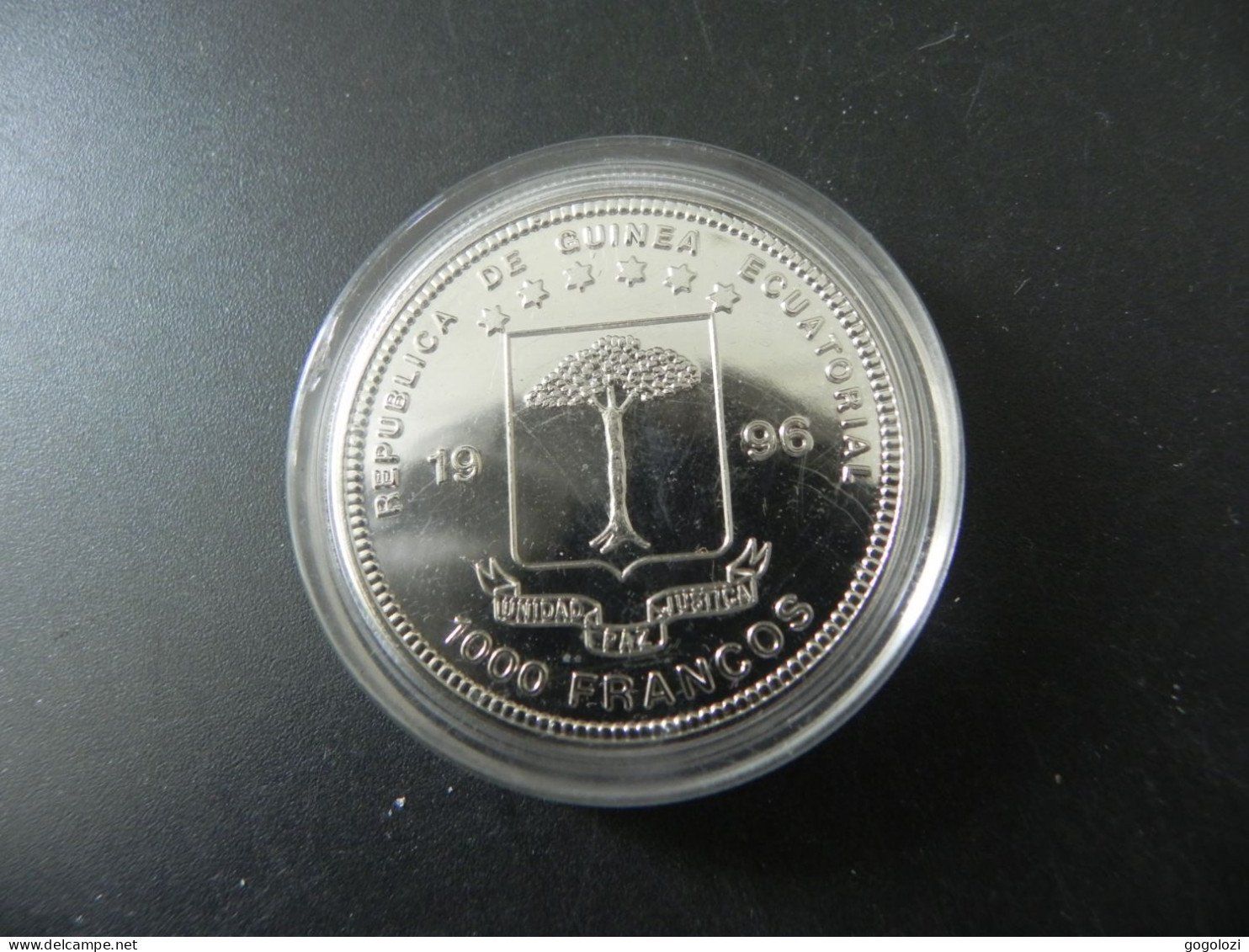 Tutti le monete: Uganda 1000 Shillings 1996 - Les Diablerets – Usato da Biel/Bienne venduto da Gogolozi 1