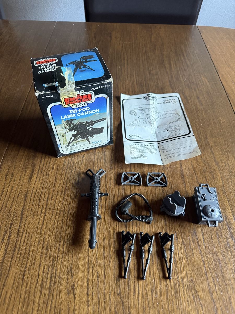 Star Wars Spielzeuge: Star Wars Tri-Pod Laser Cannon Kenner 1982 – Gebraucht aus Davos Platz von sharkflash2 1